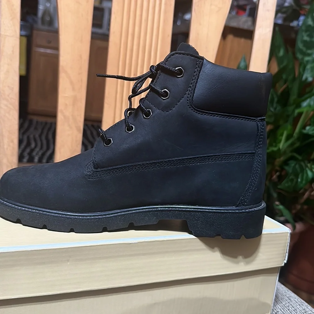 Black Tim Boots